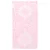 Produktbild 2 för Utomhusmatta rosa 80x150 cm PP