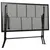 Produktbild 4 för vidaXl Hopfälbart meshbord 120x60x72 cm stål antracit