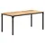 Produktbild 10 för Matbord 160x80x76 cm grovt mangoträ