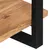Produktbild 4 för Skänk med 3 hyllor 120x40x75 cm massivt akaciaträ