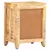 Produktbild 5 för Sängbord 40x30x50 cm massivt mangoträ