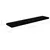 Produktbild 8 för Svävande vägghyllor 4 st svart högglans 120x23,5x3,8 cm MDF