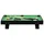 Biljardbord mini 3 feet 92x52x19 cm svart och grön