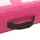 Uppblåsbar gymnastikmatta med pump 60x100x15 cm PVC rosa