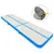 Produktbild för Uppblåsbar gymnastikmatta med pump 700x100x15 cm PVC blå
