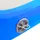 Uppblåsbar gymnastikmatta med pump 700x100x15 cm PVC blå