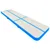 Produktbild 2 för Uppblåsbar gymnastikmatta med pump 700x100x20 cm PVC blå