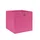 Förvaringslådor 4 st non-woven tyg 28x28x28 cm rosa