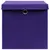 Produktbild 3 för Förvaringslådor med lock 4 st 28x28x28 cm lila