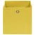 Produktbild 3 för Förvaringslådor 4 st non-woven tyg 28x28x28 cm gul