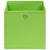 Produktbild 3 för Förvaringslådor 10 st non-woven tyg 28x28x28 cm grön