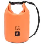 Vattentät packpåse orange 5 L PVC 