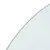 Produktbild 6 för Glasskiva för öppen spis halvrund 1200x500 mm