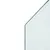 Produktbild 6 för Glasskiva för öppen spis sexkantig 120x50 cm