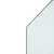Produktbild 5 för Glasskiva för öppen spis sexkantig 120x60 cm