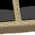 Produktbild 4 för Utebord 150x90x75 cm Härdat glas och konstrotting beige 