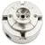 Produktbild 4 för 4-backs svarvchuck med M33-koppling stål silver 96 mm