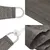Produktbild 6 för Solsegel 160 g/m² antracit 6x6 m HDPE