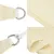 Produktbild 5 för Solsegel 160 g/m² gräddvit 4/5x3 m HDPE