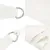 Produktbild 5 för Solsegel 160 g/m² vit 5x6 m HDPE