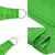 Produktbild 6 för Solsegel 160 g/m² ljusgrön 4x4 m HDPE