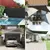 Produktbild 2 för Solsegel 160 g/m² ljusgrön 4x4x5,8 m HDPE