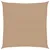 Produktbild 2 för Solsegel 160 g/m² taupe 3x3 m HDPE