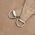 Produktbild 4 för Solsegel 160 g/m² taupe 2,5x4 m HDPE