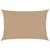 Produktbild 2 för Solsegel 160 g/m² taupe 5x7 m HDPE