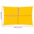 Produktbild 10 för Solsegel 160 g/m² rektangulär gul 2x3,5 m HDPE