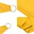 Produktbild 6 för Solsegel 160 g/m² gul 2,5x3,5 m HDPE