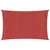 Produktbild 2 för Solsegel 160 g/m² röd 2,5x4,5 m HDPE