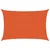 Produktbild 2 för Solsegel 160 g/m² orange 2,5x3,5 m HDPE