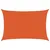 Produktbild 2 för Solsegel 160 g/m² orange 3,5x5 m HDPE