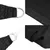 Produktbild 5 för Solsegel 160 g/m² svart 3x4x5 m HDPE