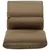 Produktbild 5 för Golvstol vikbar taupe mikrofiber