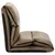 Produktbild 6 för Golvstol vikbar taupe mikrofiber