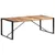 Produktbild 9 för Matbord 220x100x75 cm massivt trä