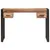 Produktbild 3 för Skrivbord 110x50x76 cm massivt trä med sheshamfinish