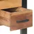 Produktbild 5 för Skrivbord 110x50x76 cm massivt trä med sheshamfinish