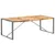 Produktbild 11 för Matbord 220x100x75 cm massivt grovt mangoträ