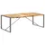 Produktbild 9 för Matbord 220x100x75 cm massivt grovt mangoträ