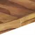Produktbild 5 för Matbord 140x140x75 cm massivt trä med sheshamfinish