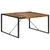 Produktbild 9 för Matbord 140x140x75 cm massivt trä med sheshamfinish