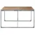 Produktbild 3 för Matbord 140x140x75 cm grovt mangoträ
