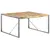 Produktbild 7 för Matbord 140x140x75 cm grovt mangoträ