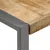 Produktbild 4 för Soffbord 120x120x40 cm grovt mangoträ