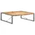 Produktbild 8 för Soffbord 120x120x40 cm grovt mangoträ