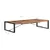 Produktbild 7 för Soffbord 180x90x40 cm massivt trä med sheshamyta