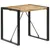 Produktbild 7 för Matbord 80x80x75 cm grovt mangoträ